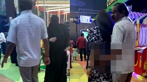 സമൂഹ മാധ്യമങ്ങളിൽ പ്രചരിക്കുന്ന ദൃശ്യം.