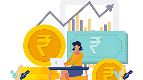 Huge capitation fee for nursing courses, symbolic image.