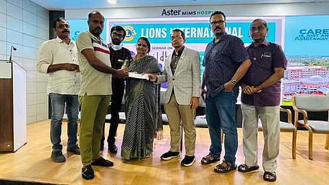 നിർധനകുടുംബങ്ങളിലെ കുട്ടികൾക്ക് കാൻസർ ചികിത്സാ സഹായം നൽകാൻ കൈ കോർത്ത് ലയൺസ് ക്ലബ് ഇന്‍റർനാഷണലും കോഴിക്കോട് ആസ്റ്റർ മിംസും
