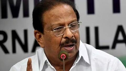 k sudhakarn about  delay in mm hasans resignation will be discussed in the party