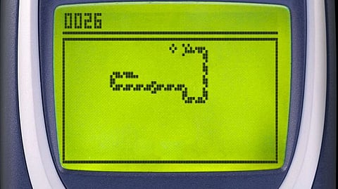 Snake game in Nokia