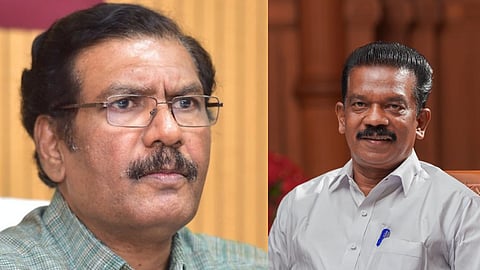 എ. സമ്പത്ത്, മന്ത്രി കെ. ​രാധാകൃഷ്ണൻ