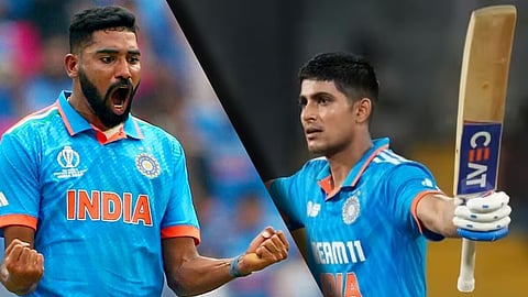 Mohammed Siraj, Shubman Gill