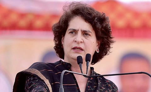 priyanka gandhi criticism on name change of rashtrapati bhavan