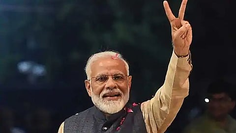 മോ​ദി​യു​ടെ വ​ൻ വി​ജ​യം