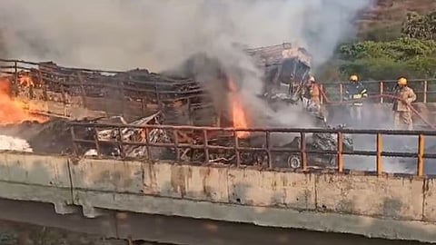 അപകടത്തിന്‍റെ സിസിടിവി ദൃശങ്ങൾ