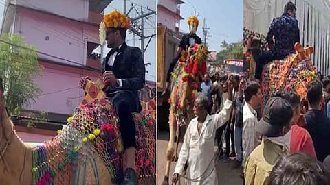 kannur groom on a camel case registered
