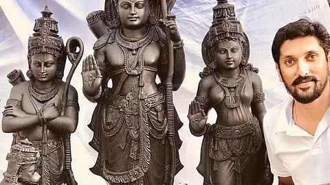 അയോധ്യയിൽ പ്രതിഷ്ഠിക്കുന്നത് മൈസൂരുവിൽ നിന്നുള്ള വിഗ്രഹം; യോഗിരാജിന്‍റെ ശില്പം തെരഞ്ഞെടുത്തു