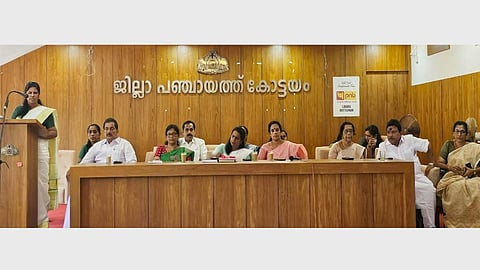 കാർബൺ ന്യൂട്രൽ പദ്ധതി ഉൾപ്പെടെ 132 കോടിയുടെ ബജറ്റുമായി കോട്ടയം ജില്ലാ പഞ്ചായത്ത്