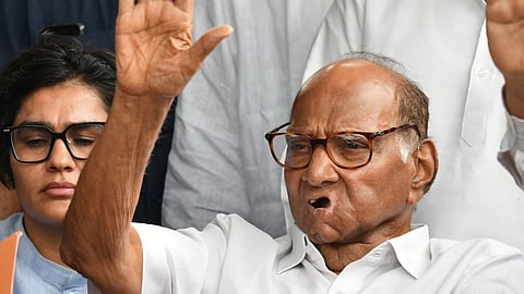 ശ​ര​ദ് പ​വാ​റി​ന്‍റെ പാ​ർ​ട്ടി എ​ൻ​സി​പി- ശ​ര​ദ്ച​ന്ദ്ര പ​വാ​ർ