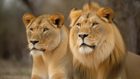 Suraj and Thanaya Bengal proposes new names for lions Akbar, Sita