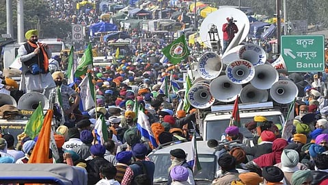 farmers protest 