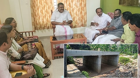 തേങ്കോട് പാലത്തിന്റെ അപ്പ്രോച്ച് റോഡ് നിർമ്മാണം മാർച്ച് മാസം 15 ന്  പുനരാരംഭിക്കും