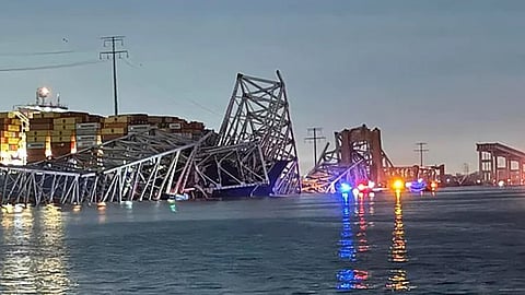 Francis Scott Key Bridge collapses Searching for 7 people