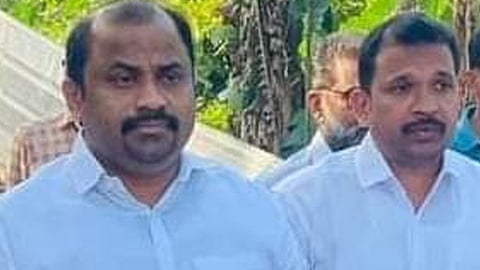 കോതമംഗലത്ത് പൊലീസ് വാഹനം തകർത്തു; രണ്ടു കോൺഗ്രസ്‌ പ്രവർത്തകർ റിമാൻഡിൽ