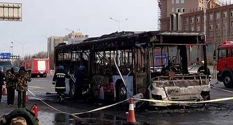 14 killed in passenger bus crashes in china