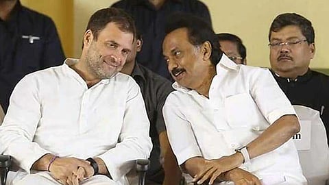 രാഹുൽ ഗാന്ധി സ്റ്റാലിനൊപ്പം