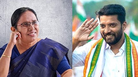 കെ.കെ. ശൈലജ 
| ഷാഫി പറമ്പിൽ