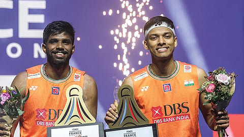 ഫ്രഞ്ച് ഓപ്പണ്‍ ബാഡ്മിന്‍റണ്‍: സാത്വിക്-ചിരാഗ് ഷെട്ടി സഖ്യത്തിന് കിരീടം