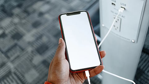 Data theft through public phone charging stations