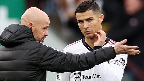 Erik ten Hag, Cristiano Ronaldo