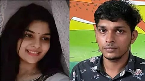 കൊല്ലപ്പെട്ട വിഷ്ണുപ്രിയ,  പ്രതി ശ്യാംജിത്ത്
