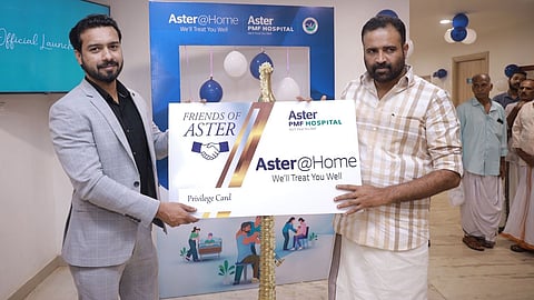 മികച്ച ആരോഗ്യസംരക്ഷണം ഇനി വീടുകളില്‍ തന്നെ: ആസ്റ്റര്‍ അറ്റ് ഹോം സി.ആര്‍ മഹേഷ് എംഎല്‍എ ഉദ്ഘാടനം ചെയ്തു| aster at home
