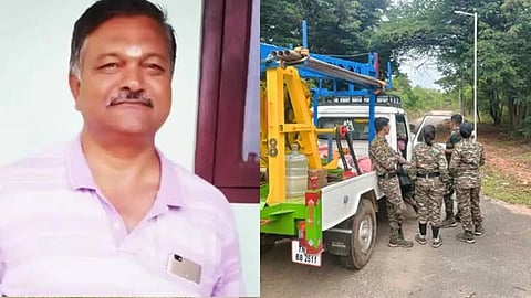 കൊല്ലപ്പെട്ട ഷൺമുഖം, ക്യാംപ സിലെത്തിയ വനപാലകസംഘം