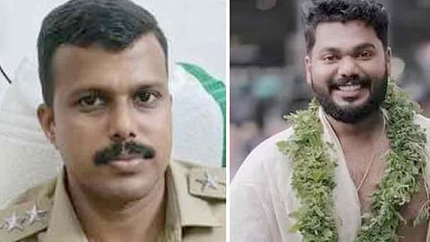 സി ഐ എ.എസ്. സരിൻ, പ്രതി രാഹുൽ