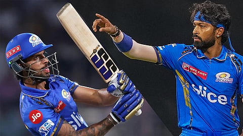Pandya Tilak Varma stand off