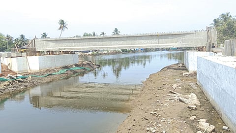National highway bridge not high enough