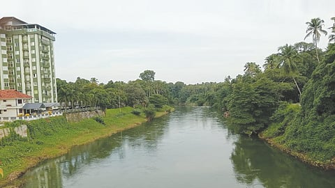 Muvattupuzha river tourism, hanging bridge, walkway