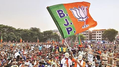 bjp worker cut off finger and offered temple