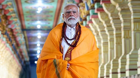 Modi returns to Kerala; Road show in Thiruvananthapuram