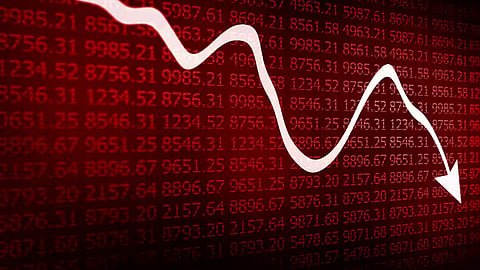share market nifty Sensex falls