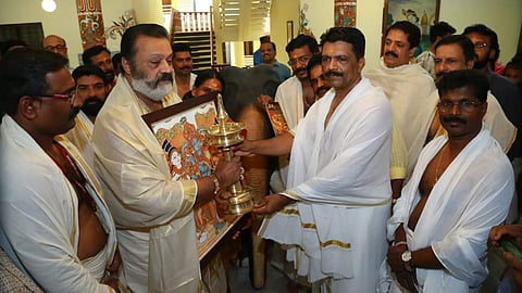 Suresh Gopi visited Guruvayur