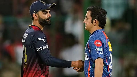 Virat Kohli and Gautam Gambhir