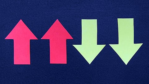 Prices up and down