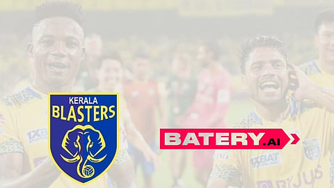Battery.AI to sponsor Kerala Blasters FC in ISL