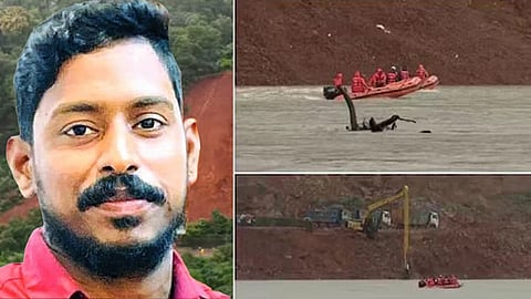 a signal of arjun s truck found from gangavali river