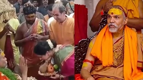 ഉദ്ധവ് താക്കറെ വഞ്ചനയുടെ ഇരയെന്ന് ശങ്കരാചാര്യ സ്വാമി അവിമുക്തേശ്വരാനന്ദ സരസ്വതി