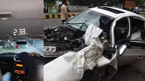 Accident on way home from birthday celebration 2 students killed 3 injured in nagpur
