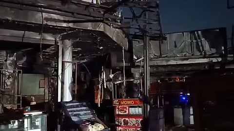 6 people were burnt in Huge fire in Delhi INA market