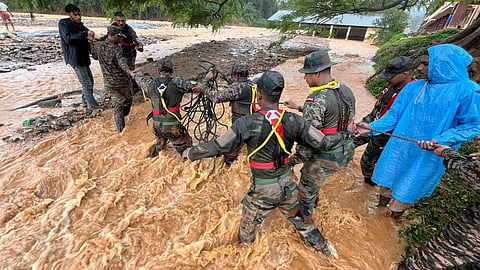 wayanad landslide police officer says look one more child to her maternity leave  