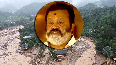 Suresh Gopi criticized over Wayanad landslide response