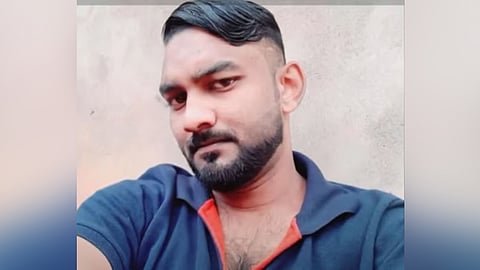 wild pig jumped across the young man died