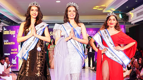 Miss Universe Kerala 2024:  Cameroon Joseph-first runner up, Aqsa Varghese Winner, Pooja Suma Rani-second runner up