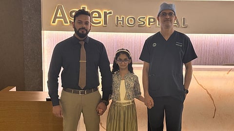 sharjah aster medcity doctors save malayali girl