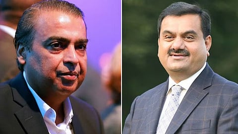 gautam adani at 1 mukesh ambani billionaires hurun india rich list 2024
