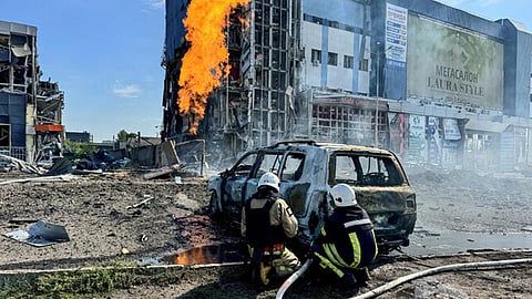 russian missile attack against ukraine